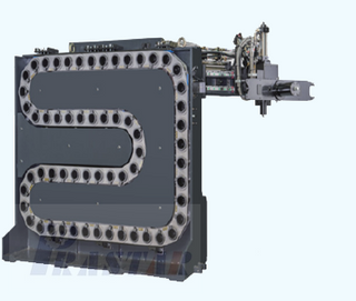 Журнал инструментов типа цепи с Swing Arm BT50-40T